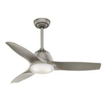 Casablanca Wisp 44 Inch Indoor Ceiling Fan in Painted Pewter