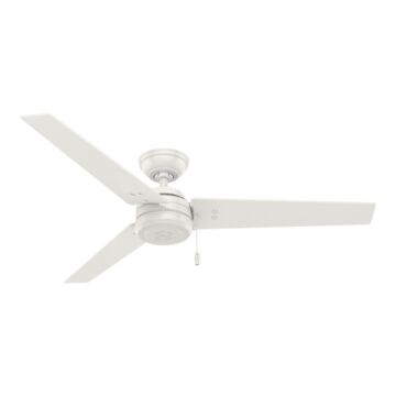 Cassius 52"Ceiling Fan in Fresh White by Hunter