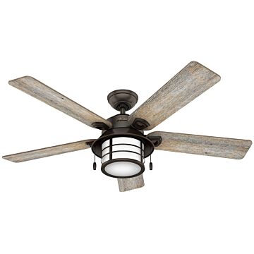 Key Biscayne 54"Ceiling Fan in Onyx Bengal by Hunter