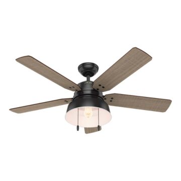 Mill Valley 52"Ceiling Fan in Matte Black by Hunter