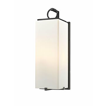 Z-Lite Sana 3-Light Outdoor Wall Sconce In Black