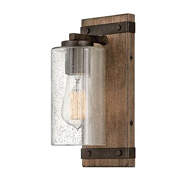 Hinkley Sawyer 1-Light Bathroom Vanity Light In Sequoia