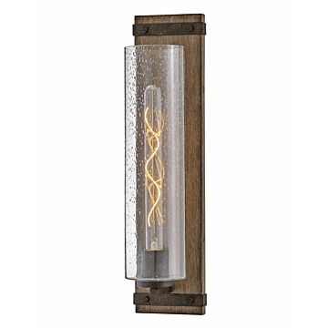 Hinkley Sawyer 1-Light Bathroom Vanity Light In Sequoia