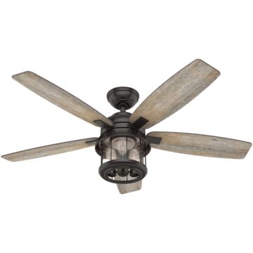 Coral Bay 52"Ceiling Fan in Noble Bronze by Hunter
