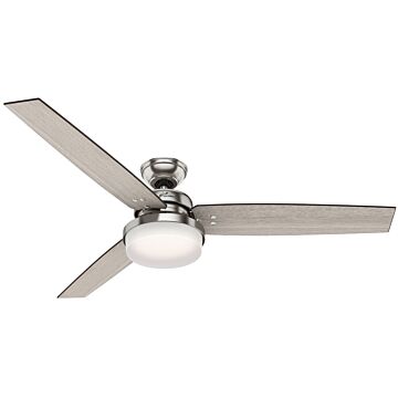 Sentinel 60"Ceiling Fan in Brushed Nickel by Hunter