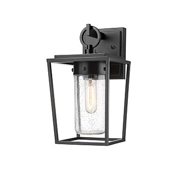 Z-Lite Sheridan 1-Light Outdoor Wall Sconce In Black