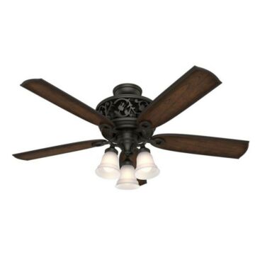 Promenade 54"Ceiling Fan in Brittany Bronze by Hunter