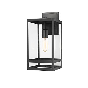 Z-Lite Nuri 1-Light Outdoor Wall Sconce In Black