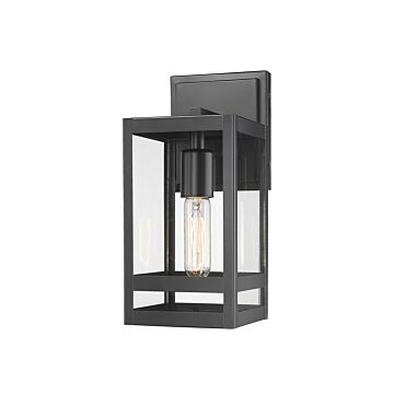 Z-Lite Nuri 1-Light Outdoor Wall Sconce In Black