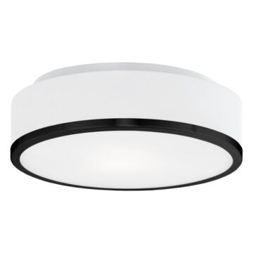 Charlie Two Light Flush Mount in Black by Kuzco Lighting