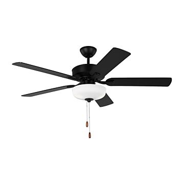Linden 2-Light 52" Ceiling Fan in Midnight Black