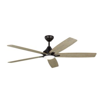 Lowden 1-Light 60" Ceiling Fan in Aged Pewter