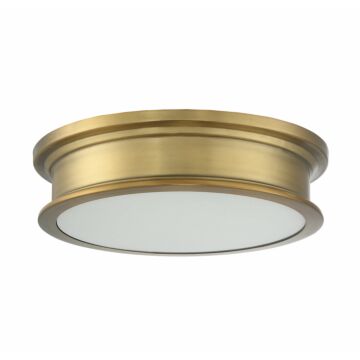 Savoy House Watkins 3 Light Ceiling Light in Warm Brass