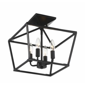 Savoy House Townsend 4 Light Ceiling Light in Classic Bronze