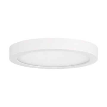LED Flush Mount in White