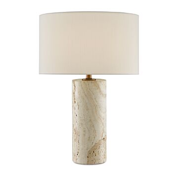 Vespera 1-Light Table Lamp in Antique Brass