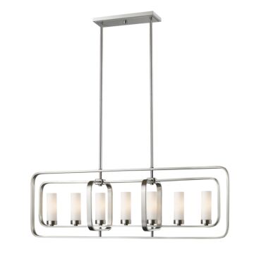 Z-Lite Aideen 7-Light Chandelier In Brushed Nickel