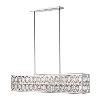 Z-Lite Dealey 7-Light Chandelier In Chrome