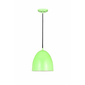 Z-Lite Z Studio Dome Pendant 1-Light Pendant Light In Mint