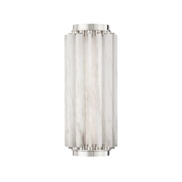 Hillside LED Wall Sconce in Polished Nickel by Hudson Valley