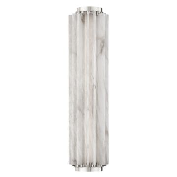 Hillside LED Wall Sconce in Polished Nickel by Hudson Valley