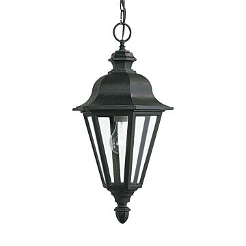 Generation Lighting Brentwood Outdoor Hanging Light in Black