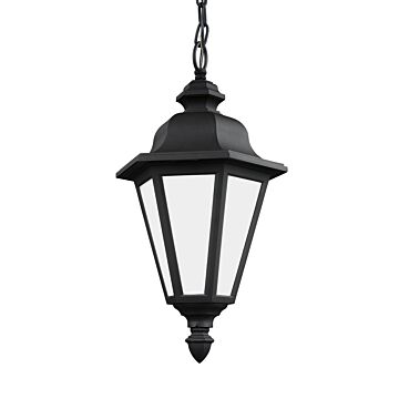 Generation Lighting Brentwood Outdoor Hanging Light in Black