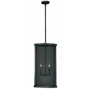 Wicker Park 3-Light Pendant in Warm Pewter