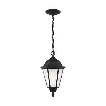 Bakersville 1-Light Outdoor Pendant in Black