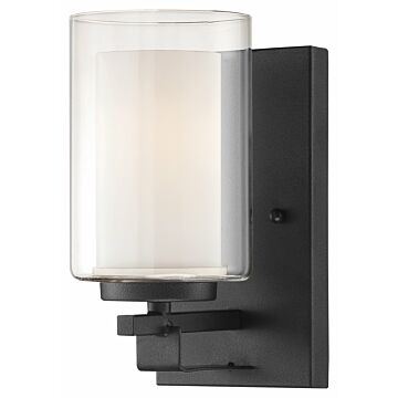 Minka Lavery Parson Studio Bathroom Wall Sconce in Sand Coal