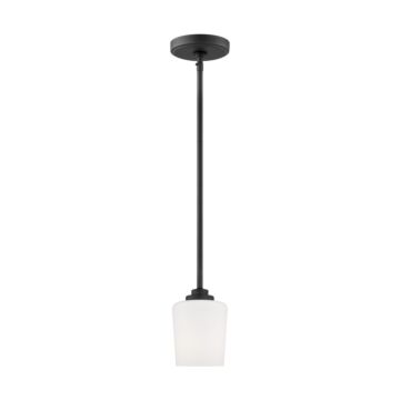 Windom 1-Light Mini-Pendant in Midnight Black