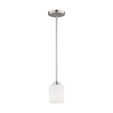 Windom 1-Light Mini-Pendant in Brushed Nickel