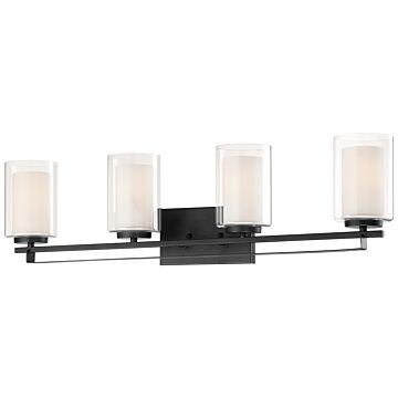 Parsons Studio Four Light Bath Bar in Sand Coal by MinkaLavery