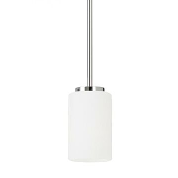 Generation Lighting Oslo 6" Mini Pendant in Chrome
