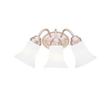 No Family Three Light Bath in Brushed Nickel by Kichler