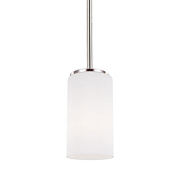 Generation Lighting Alturas 7 Mini Pendant in Brushed Nickel