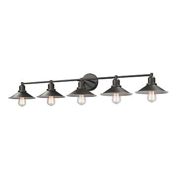 Z-Lite Casa 5-Light Bathroom Vanity Light In Olde Bronze
