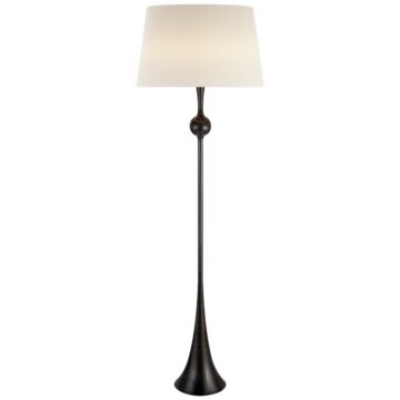 Dover  Floor Lamp in Aged Iron by Visual Comfort Signature