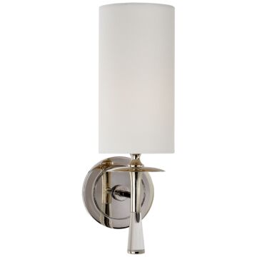Drunmore  Wall Sconce in Polished Nickelith Crystal by Visual Comfort Signature