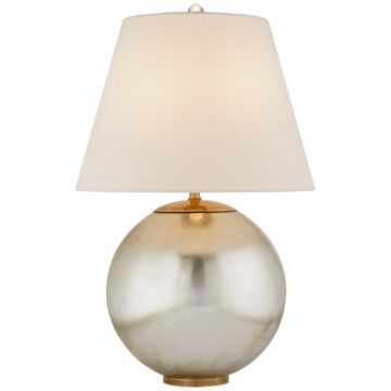 Morton  Table Lamp in Burnished Silver Leaf by Visual Comfort Signature