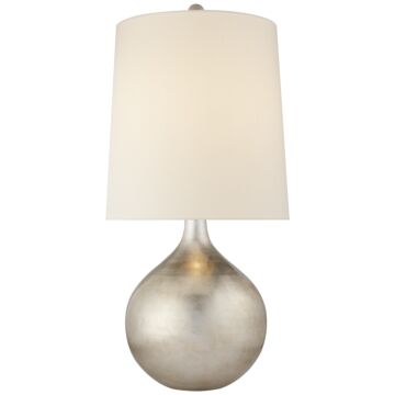 Warren  Table Lamp in Burnished Silver Leaf by Visual Comfort Signature