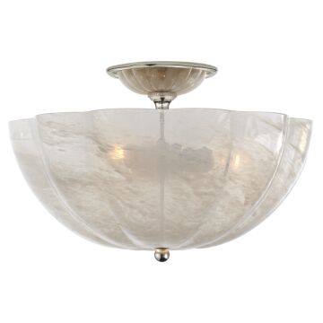Three Light Semi Flush Mount