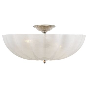 Four Light Semi Flush Mount
