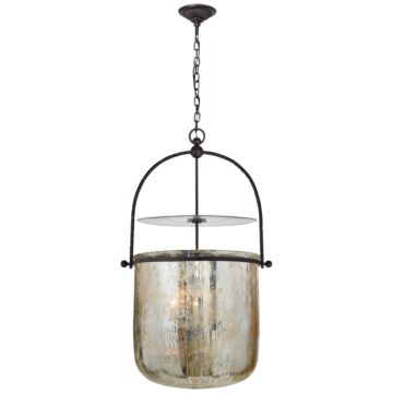 Lorford  Lantern in Aged Iron by Visual Comfort Signature