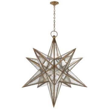 Moravian Star  Lantern in Gilded Iron by Visual Comfort Signature