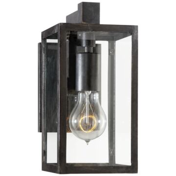 Fresno  Outdoor Wall Sconce in Aged Iron by Visual Comfort Signature
