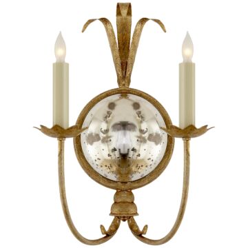 Gramercy  Wall Sconce in Gilded Iron by Visual Comfort Signature