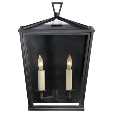 Darlana Outdoor  Wall Lantern in Bronze by Visual Comfort Signature