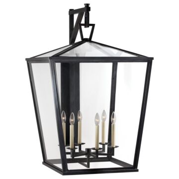 Darlana Outdoor  Bracket Lantern in Bronze by Visual Comfort Signature