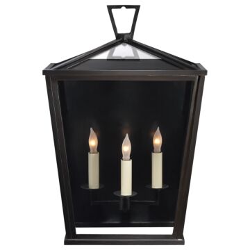 Darlana Outdoor  Wall Lantern in Bronze by Visual Comfort Signature